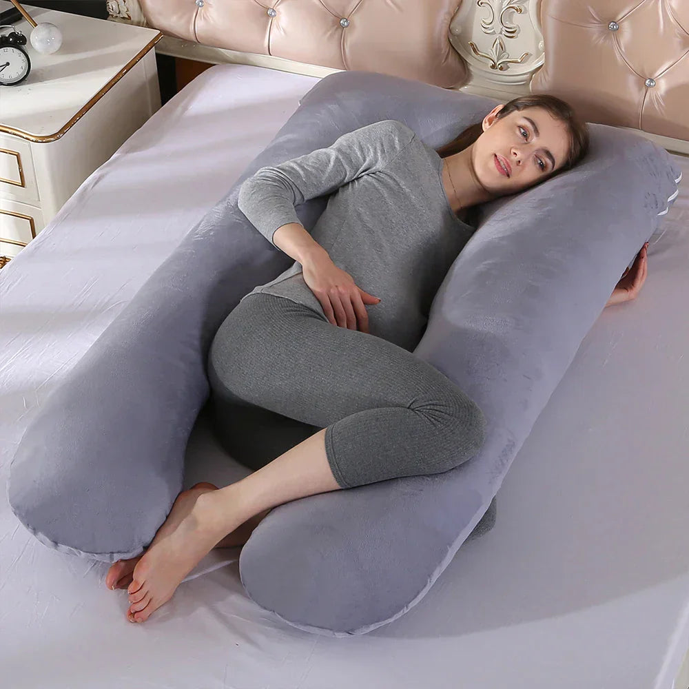 Pregnancy pillow - MammaNest-Dark grey-The Livary