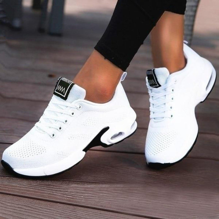 Comfortable Orthopedic Sneakers - Nova-White-2.5-The Livary