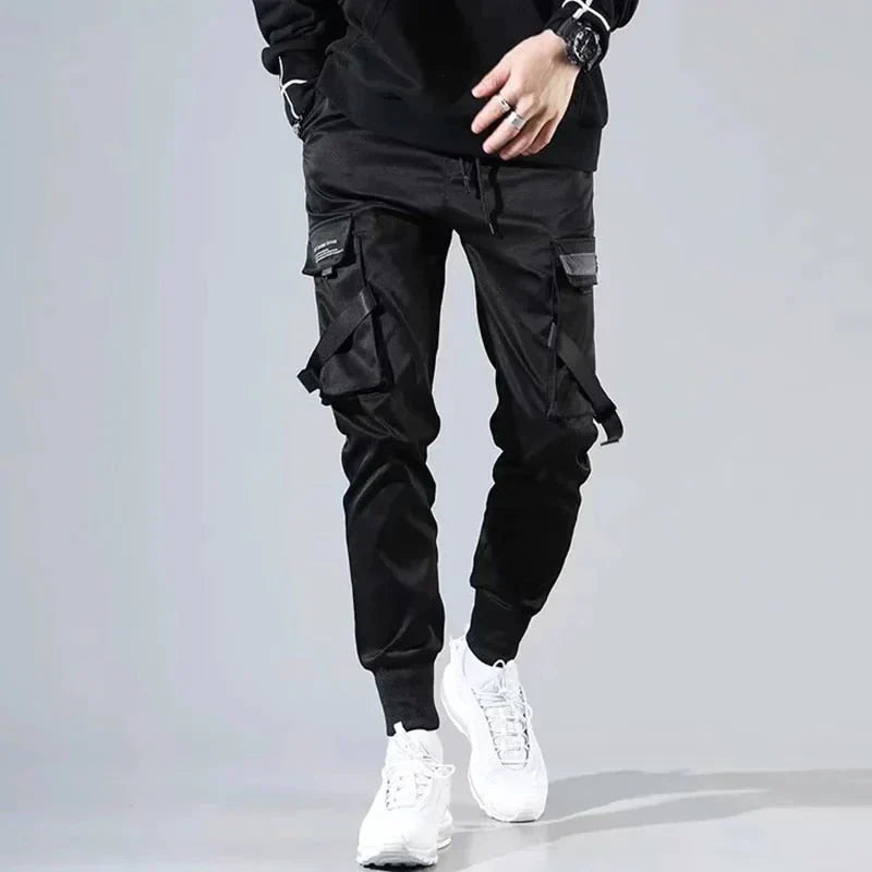Multi-Pocket Hip-Hop Men's Cargo Pants – Dante-S-The Livary
