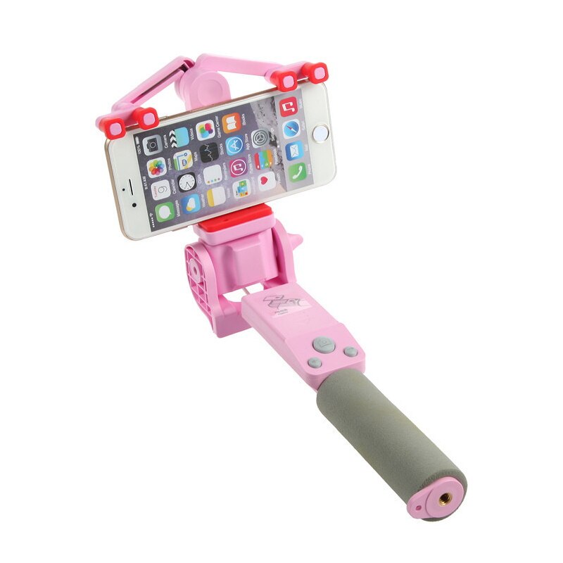 Bluetooth Selfie Stick with 360° Rotation – SpinShot-Black-The Livary
