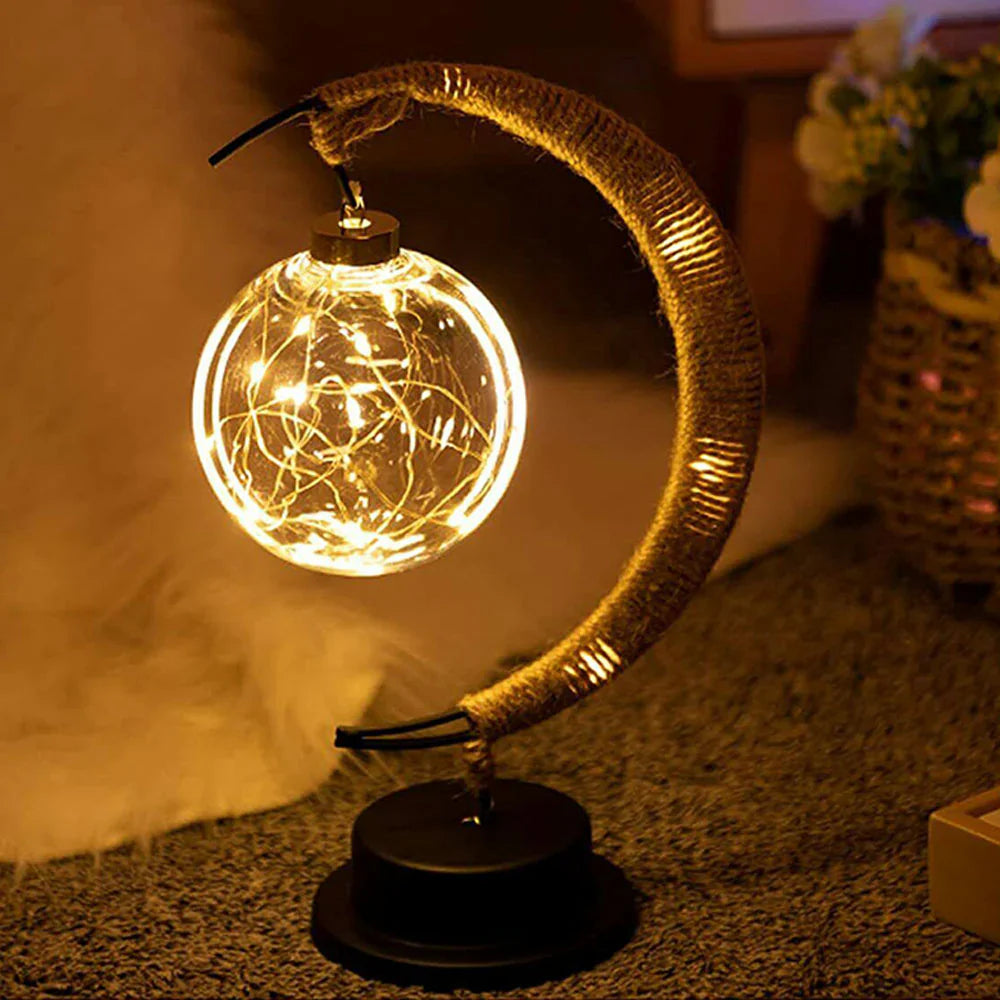 Enchanting Ambient Moonlight Lamp - LunaGlow-Heavenly blue-The Livary