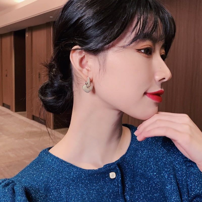 Stylish Gold Pearl Earrings for Women - Anne-The Livary