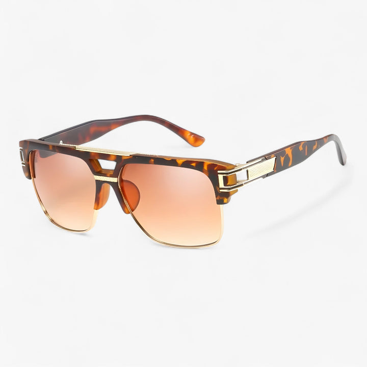 Classic Unisex Mirror Sunglasses – Lynor-Leopard-The Livary