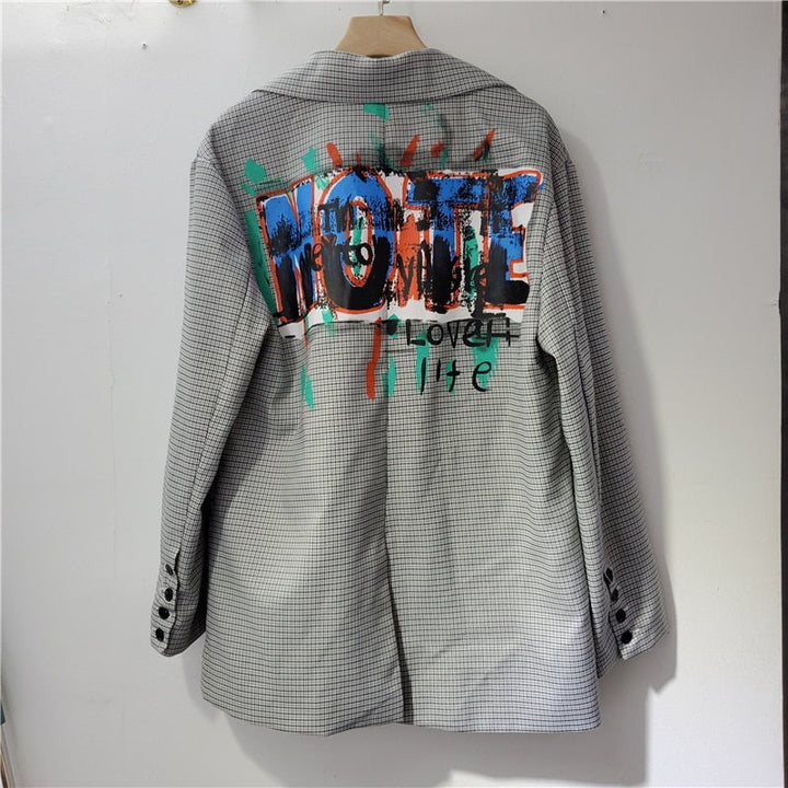 Oversized Ladies Blazer - ChicVibe-S-The Livary