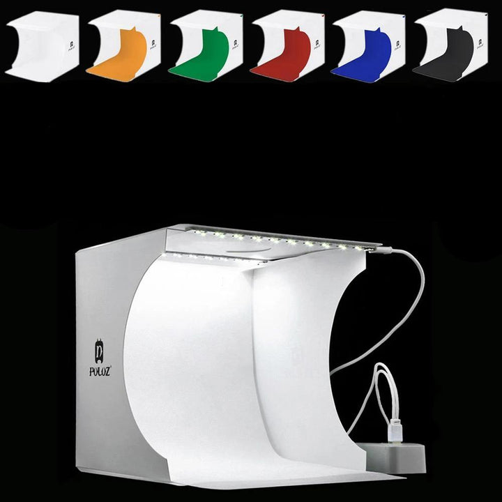 Portable Photo Studio with LED Lighting – LumiCube-The Livary