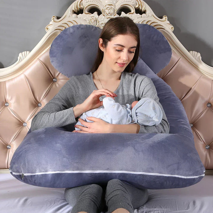 Pregnancy pillow - MammaNest-Dark grey-The Livary