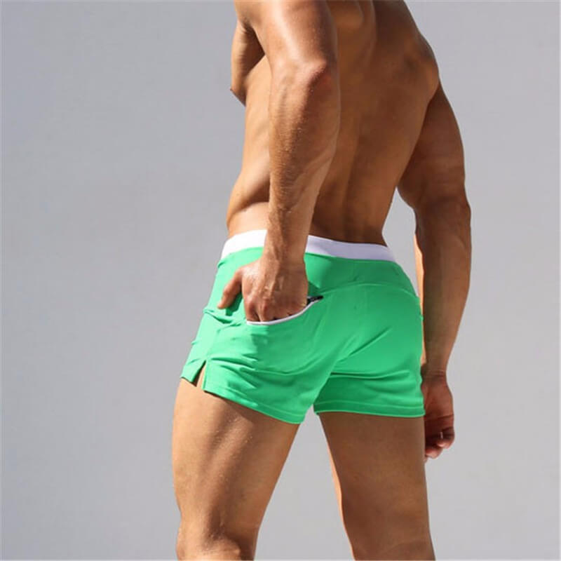 Trendy Men's Swim Shorts – Jace-Black-L-The Livary