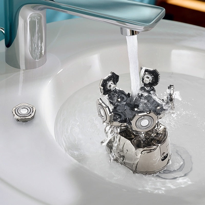 6-in-1 Electric Shaver – TitanEdge-Complete Set-The Livary