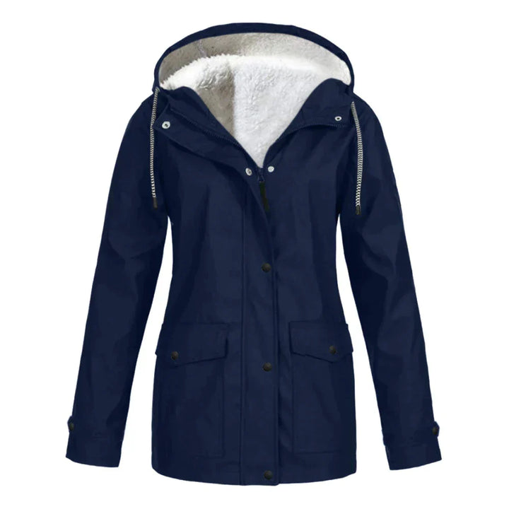 Waterproof Ladies Rain Jacket - Skye-Blue-S-The Livary
