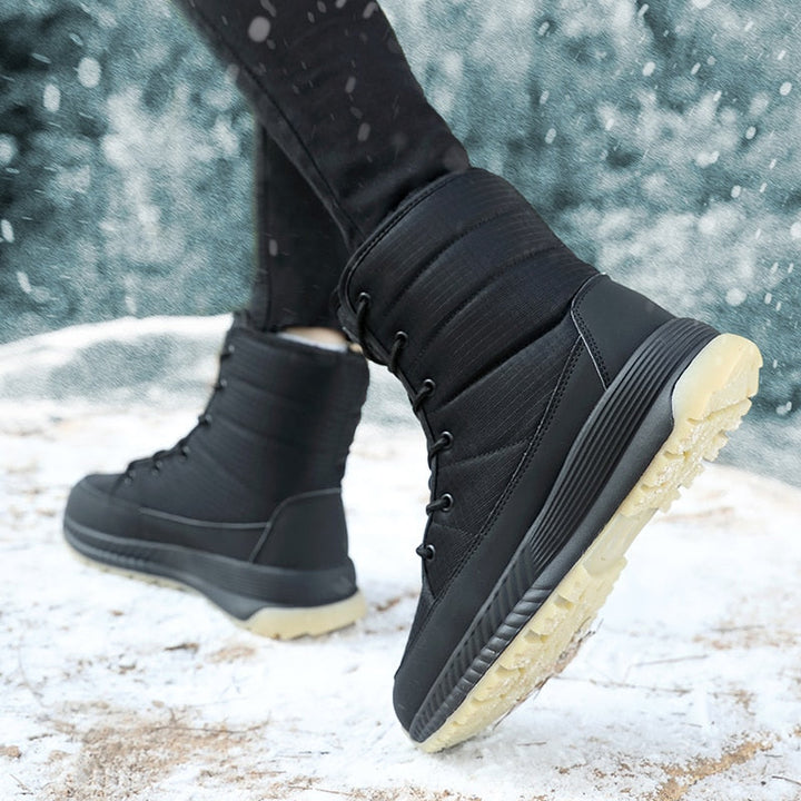 Stylish Women's Winter Boots - Elara-Black-2.5-The Livary