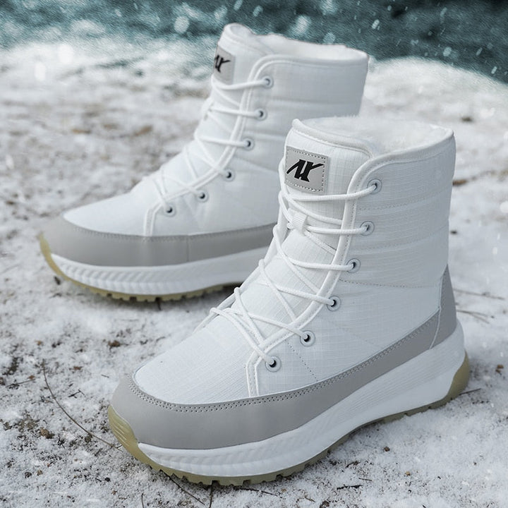 Stylish Women's Winter Boots - Elara-White-2.5-The Livary