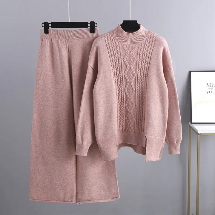 Casual and Stylish Women's Set - Clara-Pink-One Size-The Livary