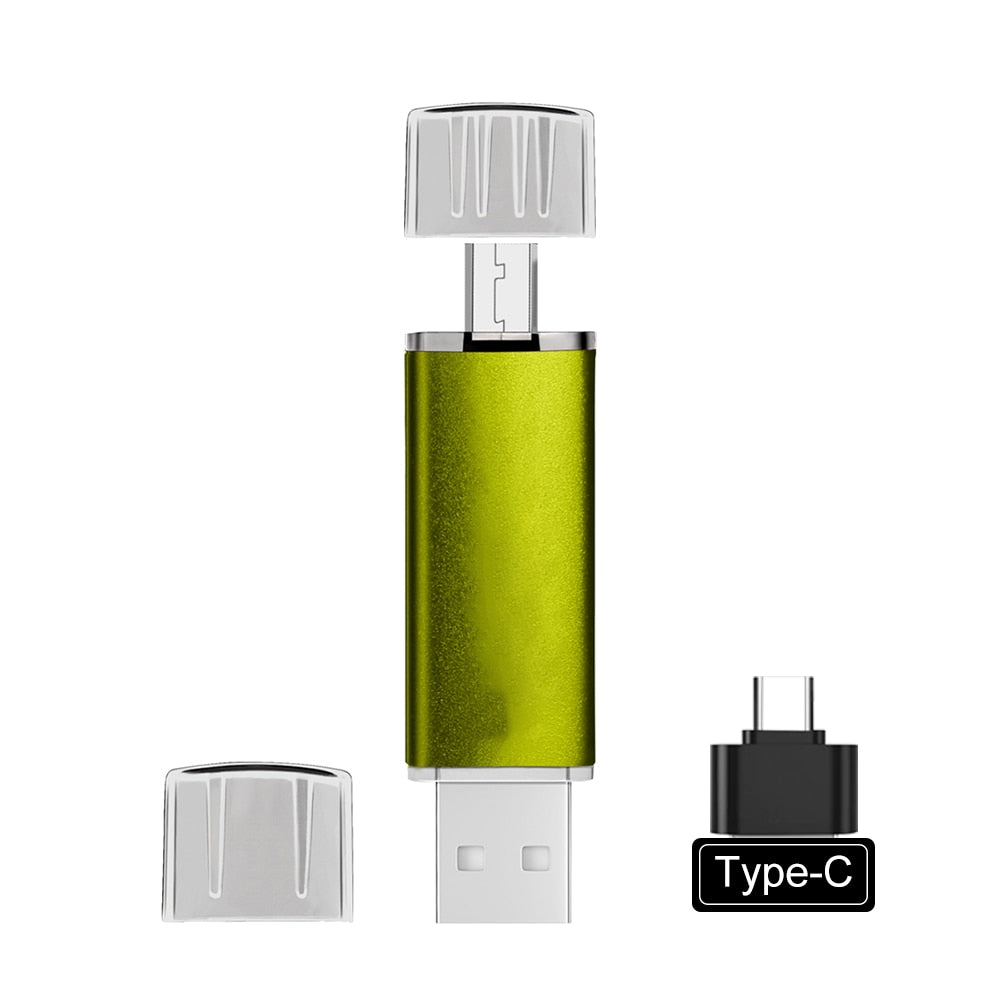 USB Flash Drive – DataKey-Green-4GB-The Livary