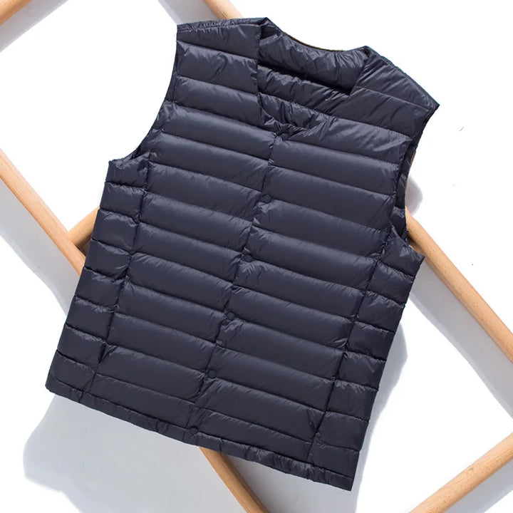 Ultralight down vest for men – Laurent-Dark blue-S-The Livary
