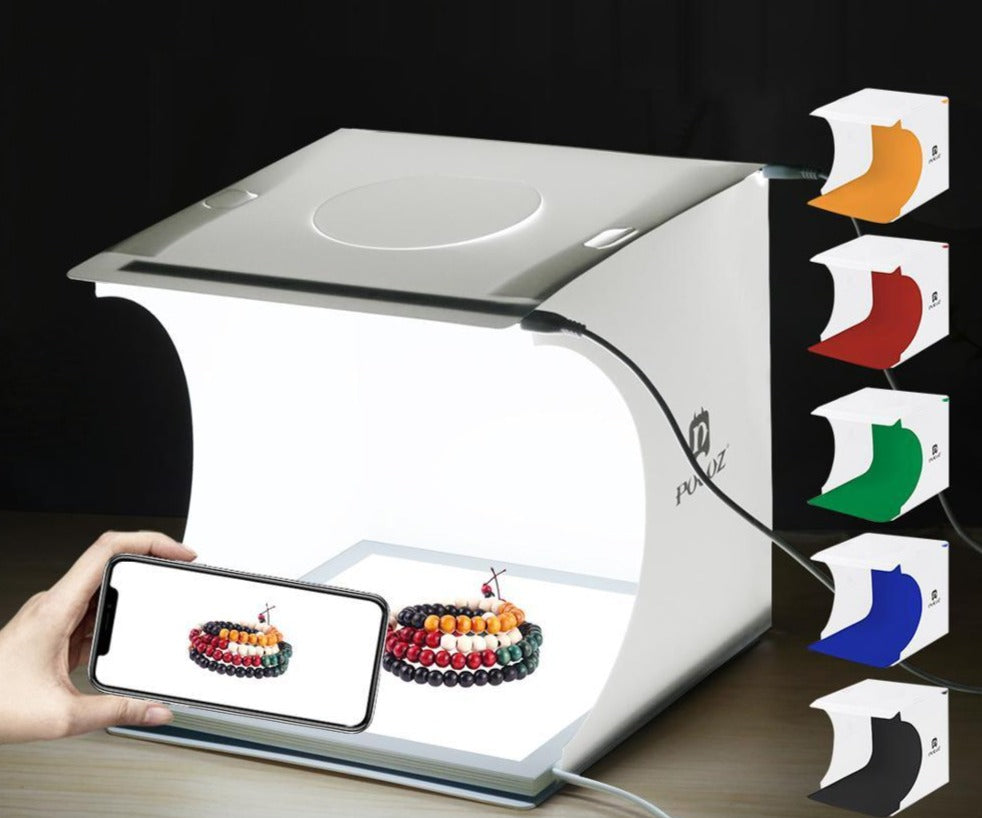 Portable Photo Studio with LED Lighting – LumiCube-The Livary