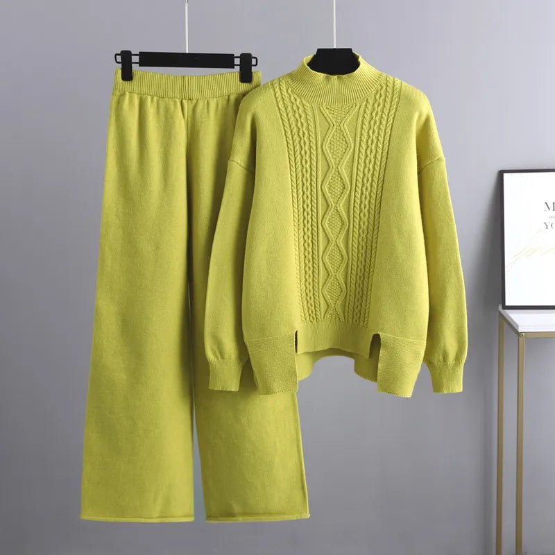 Casual and Stylish Women's Set - Clara-Yellow-One Size-The Livary