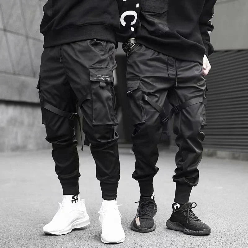 Multi-Pocket Hip-Hop Men's Cargo Pants – Dante-S-The Livary