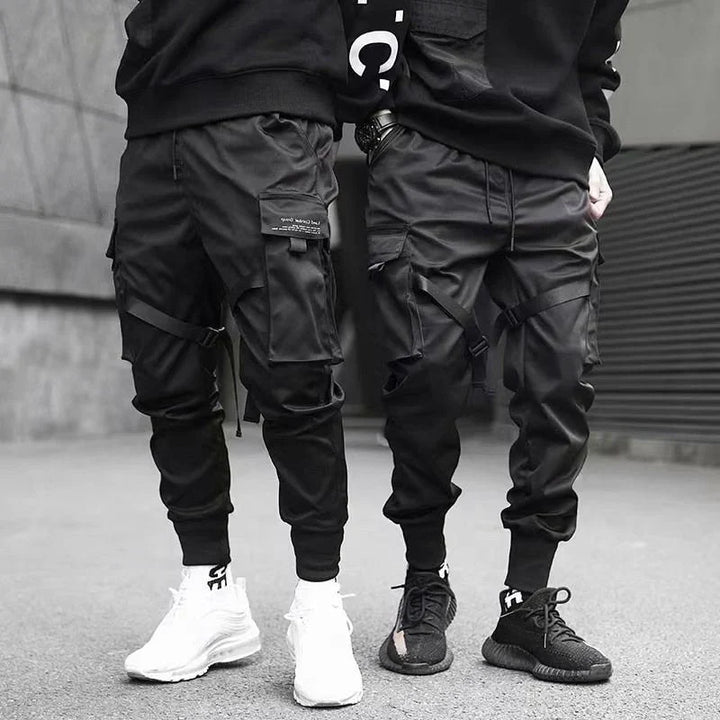 Multi-Pocket Hip-Hop Men's Cargo Pants – Dante-S-The Livary