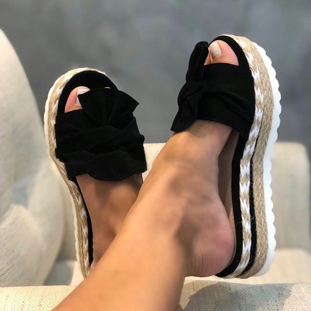 Trendy women's summer shoes with correction function and comfort sole – Selina-Black-3-The Livary