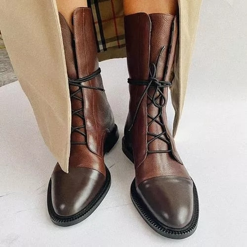 Trendy Ladies' Boots with Luxury Heel - Mila-Brown-UK 2.5 (8.66 in)-The Livary