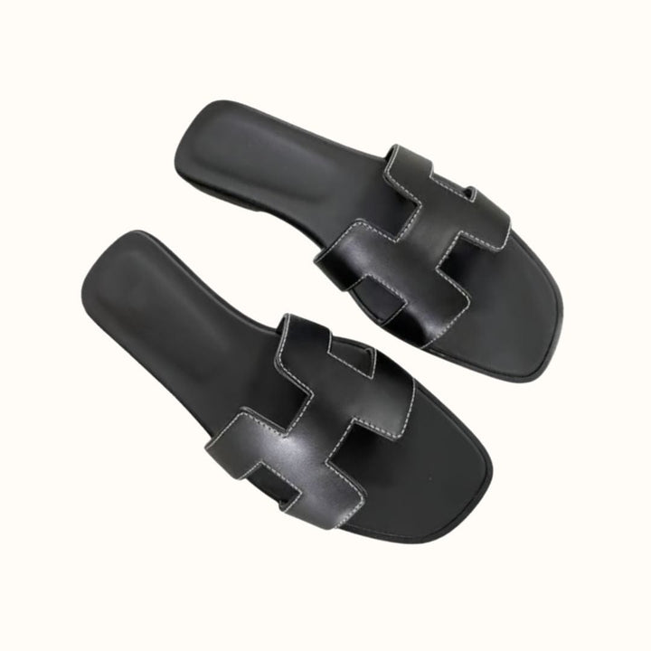 Comfortable and Fashionable Slippers - TrendySoft-Black-2.5-The Livary