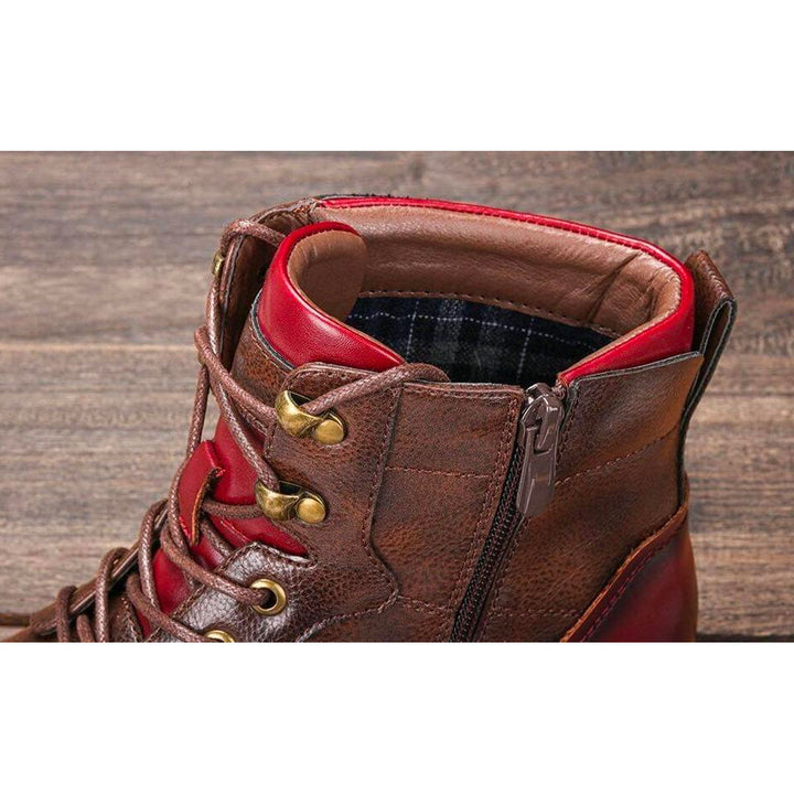 Brown Men's Oxford Boots – Jules-8-The Livary