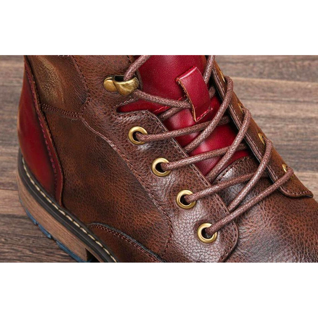 Brown Men's Oxford Boots – Jules-8-The Livary