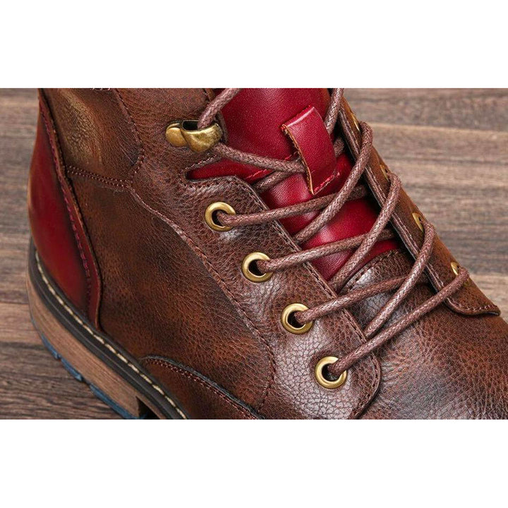 Brown Men's Oxford Boots – Jules-8-The Livary