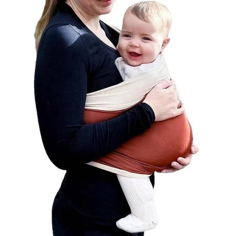 Comfortable Baby Carrier – SnugCarry-Brown-The Livary