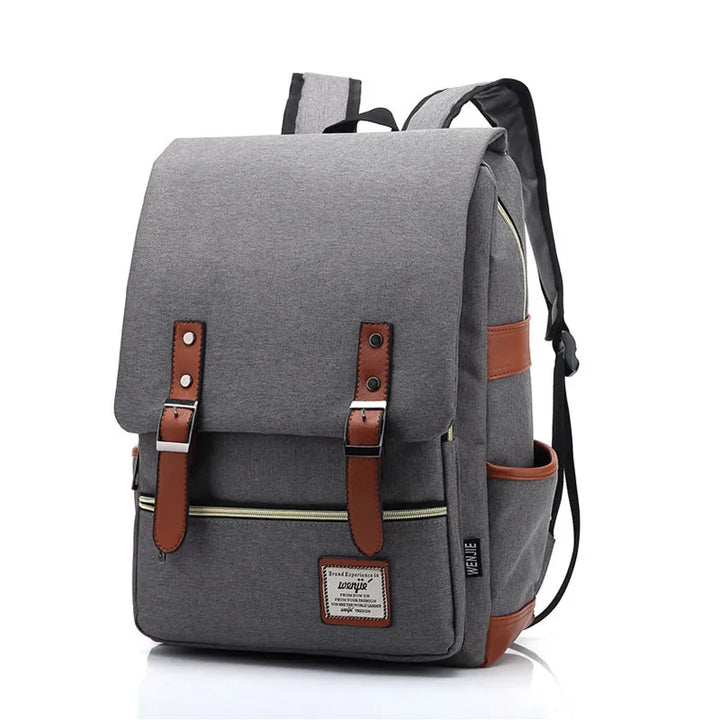 Waterproof Unisex Oxford Backpack – Valtro-Light green-The Livary