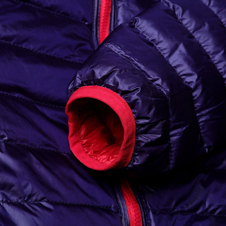Stylish Reversible Women's Down Jacket - Aurora-Blue-S-The Livary