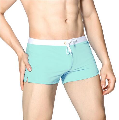 Trendy Men's Swim Shorts – Jace-Light green-XS-The Livary