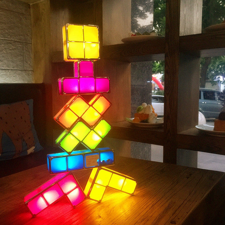 Modular Tetris Lamp - LumiBlocks-EU-The Livary