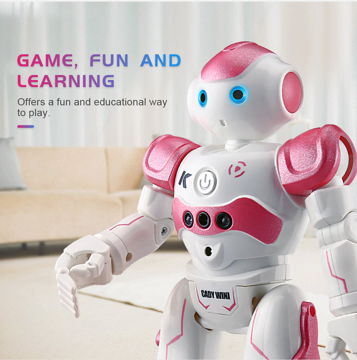 Interactive Educational Robot - NovaBot-Blue-The Livary