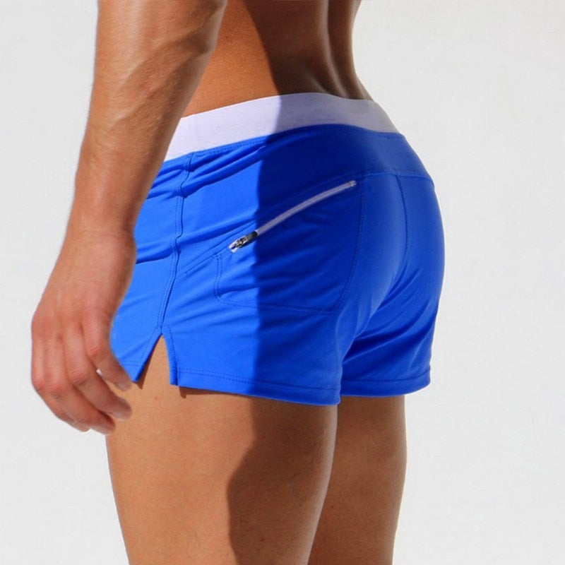 Trendy Men's Swim Shorts – Jace-Fur blue-XS-The Livary