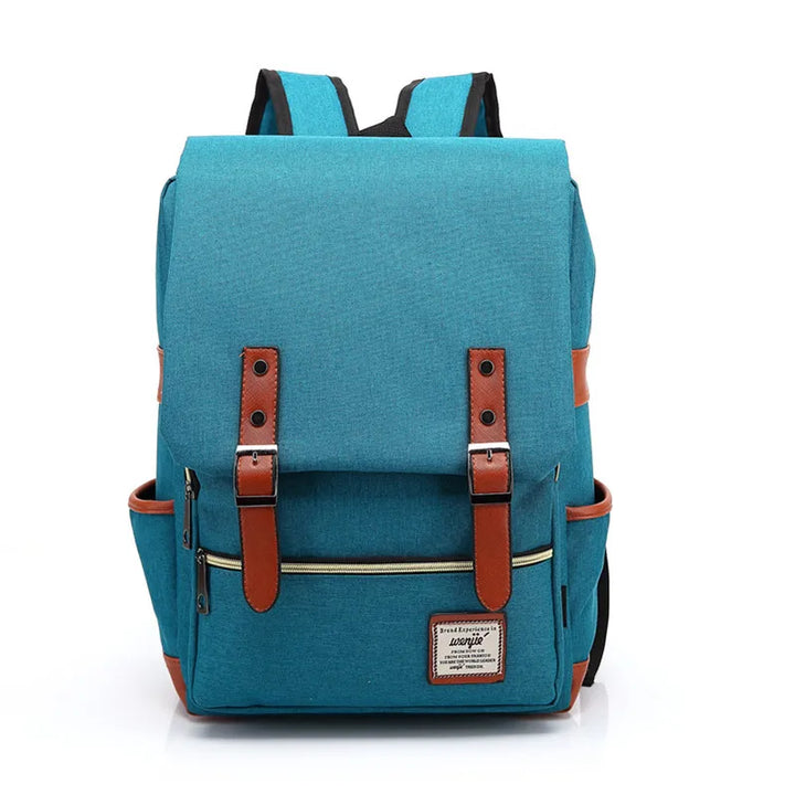 Waterproof Unisex Oxford Backpack – Valtro-Blue-The Livary