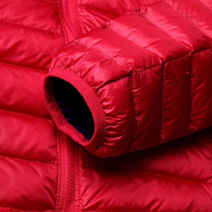 Stylish Reversible Women's Down Jacket - Aurora-Blue-S-The Livary