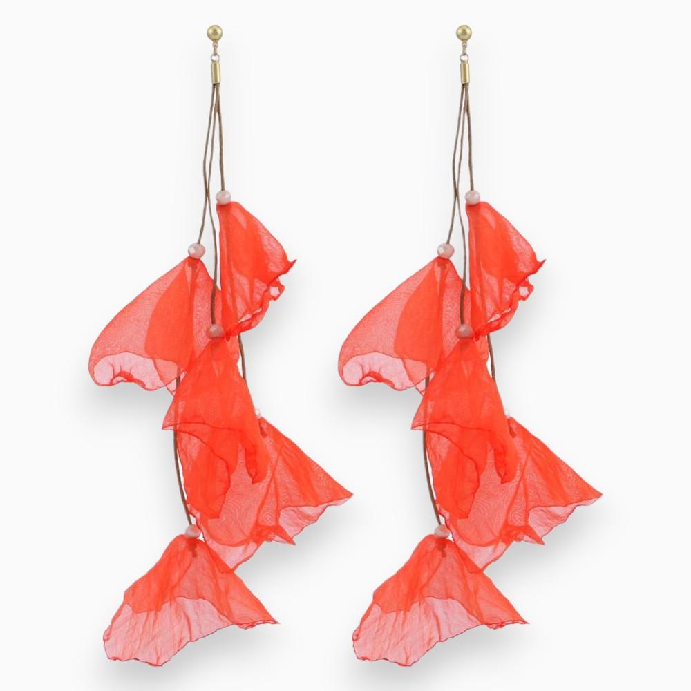 Tulip Treasure Earrings - Florina-Pink-The Livary