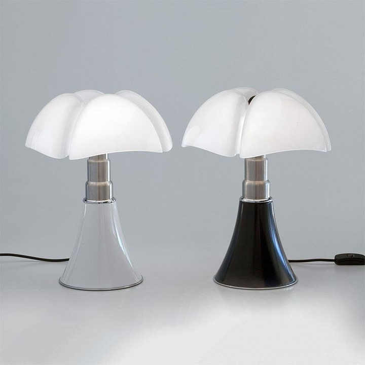 Stylish Flower Table Lamp – Fleur-Black-The Livary