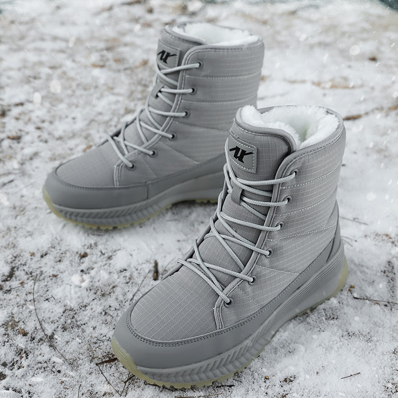 Stylish Women's Winter Boots - Elara-Gray-2.5-The Livary