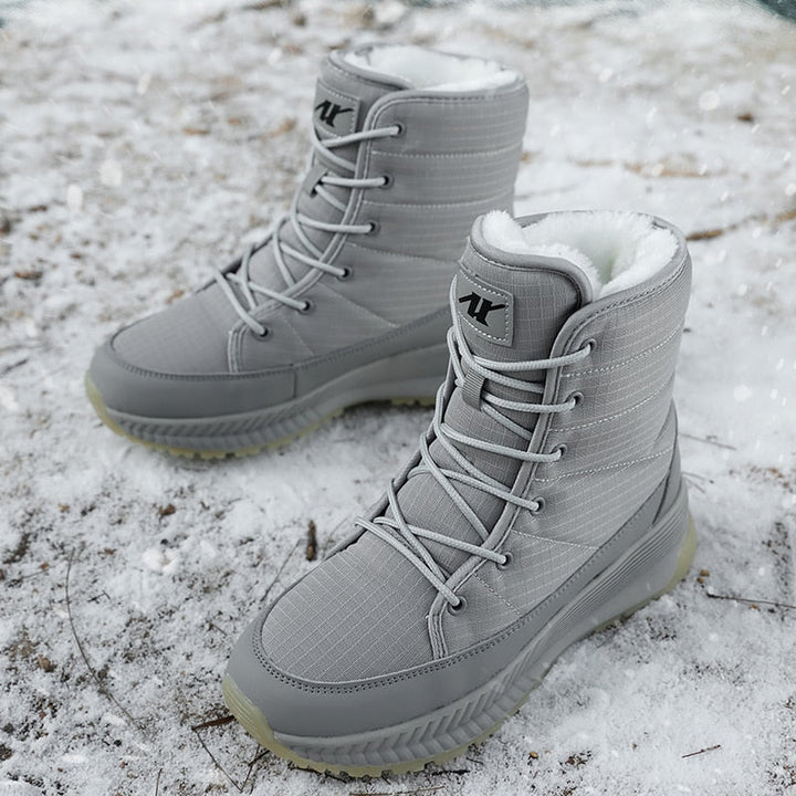 Stylish Women's Winter Boots - Elara-Gray-2.5-The Livary