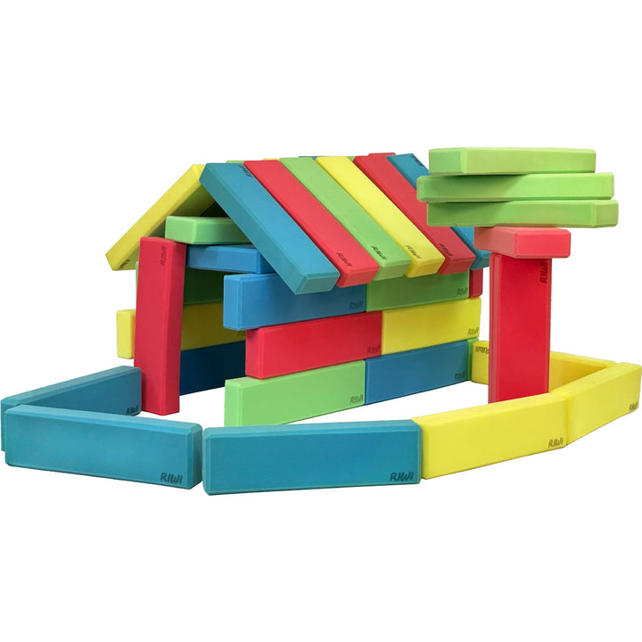 XXL Foam Blocks Building Set – MegaBlocks Playset-12 Blocks-The Livary
