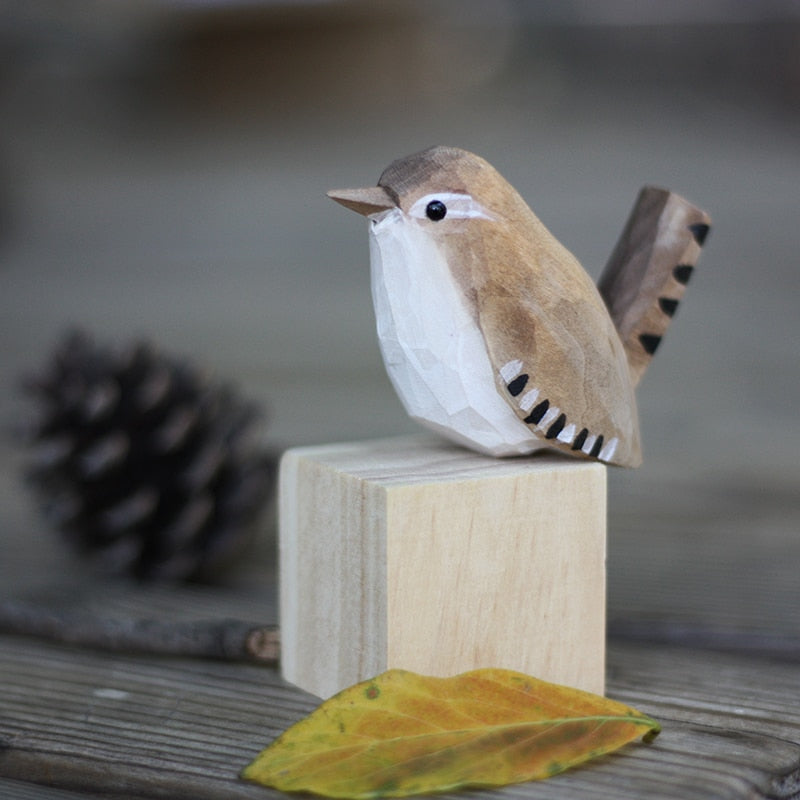 Handmade Wooden Birds - AuriBirds