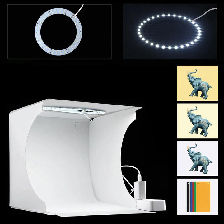 Portable Photo Studio with LED Lighting – LumiCube-The Livary
