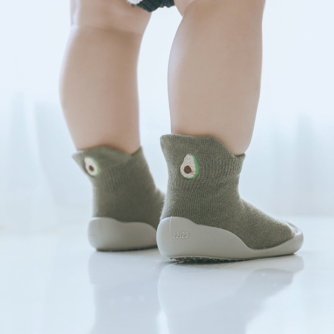 Baby shoes – Luca-Avocado-7 to 12 Months-The Livary