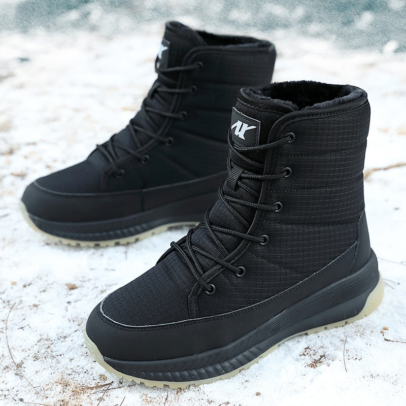 Stylish Women's Winter Boots - Elara-Black-2.5-The Livary