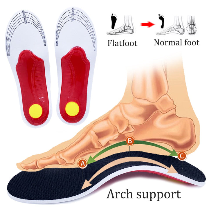 Arch Supports for Flat Feet - ComfortFit-S-1 pair-The Livary