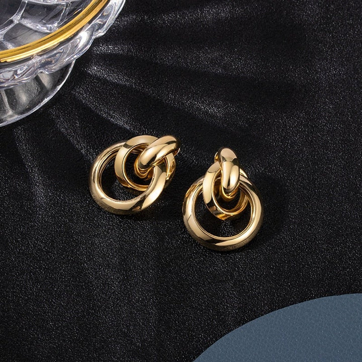 Luxury Gold Earrings - Celestyn-The Livary