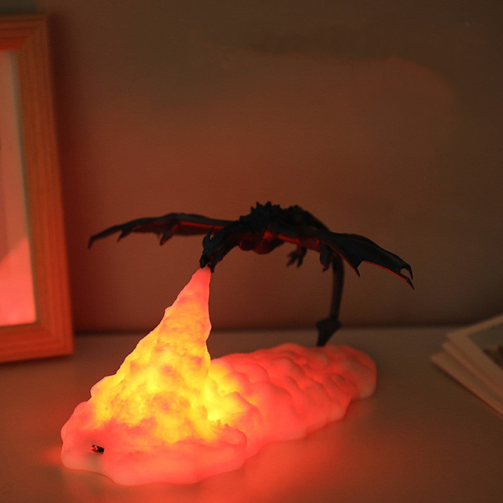 Wireless Dragon Lamp - PyroGlow-The Livary