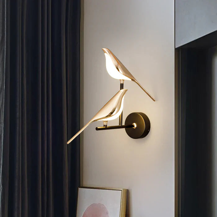 Luxury and Stylish Wall Lamp - OrionGlow-2 Bird-The Livary